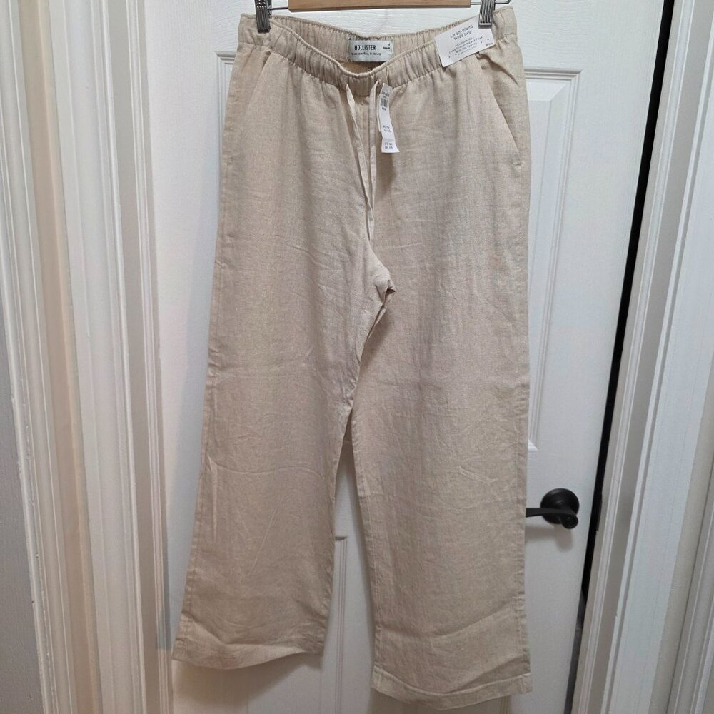 Hollister women's linen pants